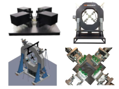 Planar biaxial test machines