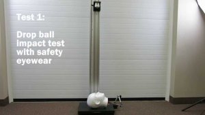 Impact Testing Safety Eyewear per ANSI Z87.1